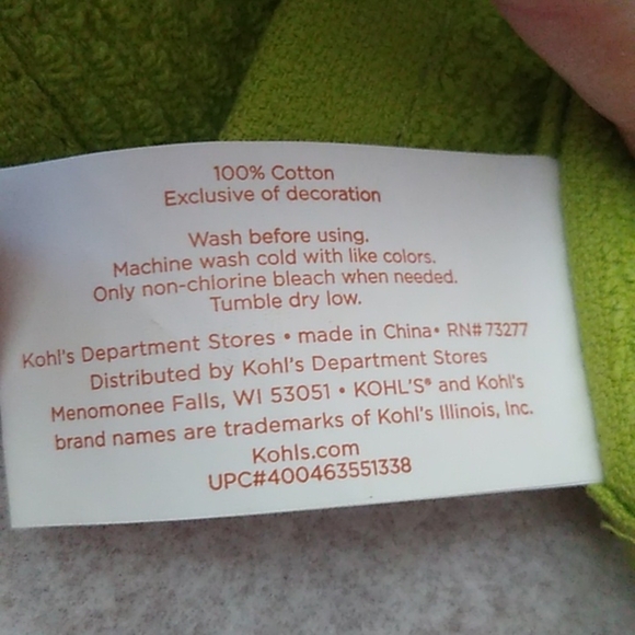 Celebrate Together Halloween Cotton Towels Sugar Skulls, Set of 4 - Picture 5 of 12